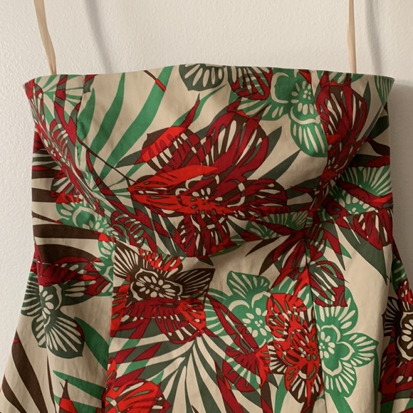 New GAP cotton strapless floral prom dress. - Picture 2 of 6